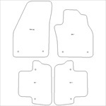 Volvo C70 Automatic Car Mats